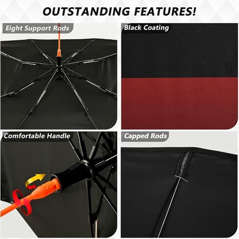 Red Black Car Sun Shade Windshield Car Umbrella Foldable Uv Ray Reflector Front Window Sun Shade Visor Shield Cover in Saudi Arabia