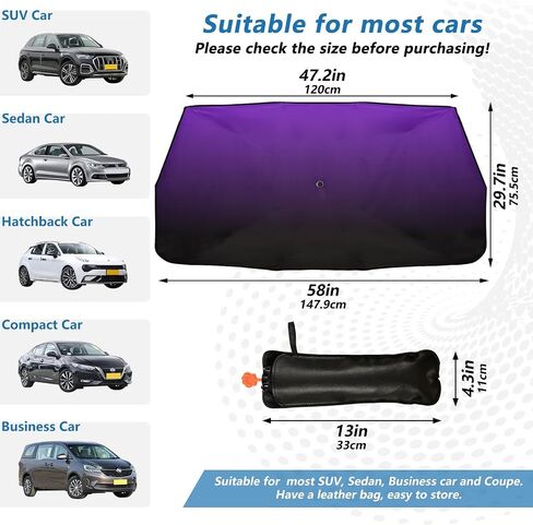 Red Black Car Sun Shade Windshield Car Umbrella Foldable Uv Ray Reflector Front Window Sun Shade Visor Shield Cover in Saudi Arabia