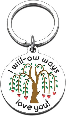 9 Year Anniversary for Him Her, 9th Anniversary Keychain Gifts for Husband Wife, 9th Anniversary Willow Gifts, Willow Gifts for 9th Anniversary, Willow Anniversary Present for Women Men Valentines Day in Saudi Arabia