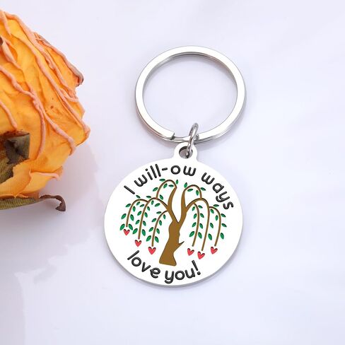 9 Year Anniversary for Him Her, 9th Anniversary Keychain Gifts for Husband Wife, 9th Anniversary Willow Gifts, Willow Gifts for 9th Anniversary, Willow Anniversary Present for Women Men Valentines Day in Saudi Arabia