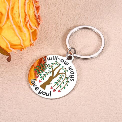 9 Year Anniversary for Him Her, 9th Anniversary Keychain Gifts for Husband Wife, 9th Anniversary Willow Gifts, Willow Gifts for 9th Anniversary, Willow Anniversary Present for Women Men Valentines Day in Saudi Arabia