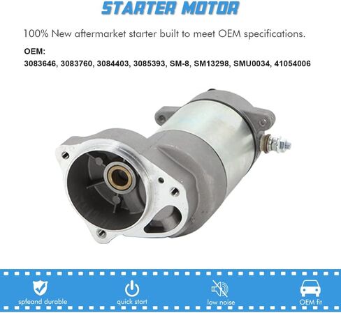 استبدال محرك بداية عزم الدوران العالي لـ Polaris ATV Xplorer 250 300 350 400 Trail Boss 350L Scrambler 400 3085393 يستبدل #3083646، 3083748، 3083760، 3083933، 3084403، 3085393 in Kuwait