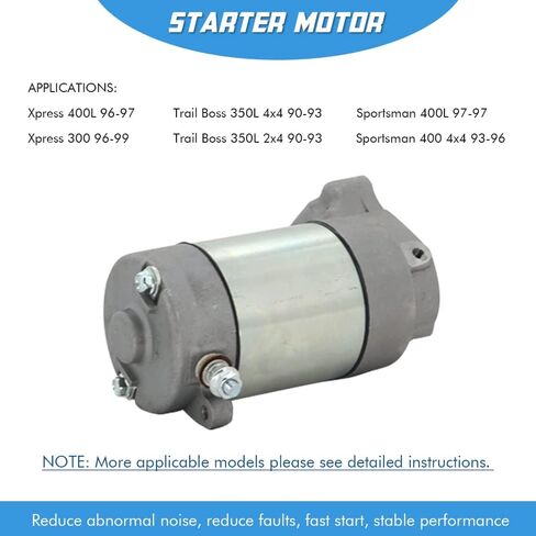 استبدال محرك بداية عزم الدوران العالي لـ Polaris ATV Xplorer 250 300 350 400 Trail Boss 350L Scrambler 400 3085393 يستبدل #3083646، 3083748، 3083760، 3083933، 3084403، 3085393 in Kuwait