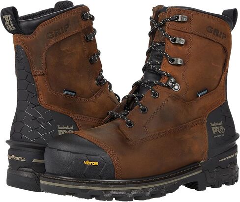 حذاء عمل صناعي مقاوم للماء من Timberland PRO للكبار من الجنسين من Boondock Hd 6 بوصة مركب آمن عند أصابع القدم in Saudi Arabia
