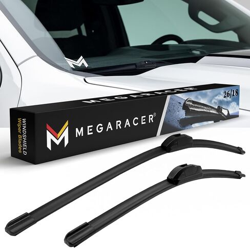 مساحات الزجاج الأمامي لسيارتي | هيونداي سوناتا (2011-2024) وسوبارو أوت باك (2010-2014) | شفرات مساحات الزجاج الأمامي 18 + 26 بوصة لسيارتي | مجموعة شفرات ممسحة الزجاج الأمامي البديلة للسيارات in Kuwait