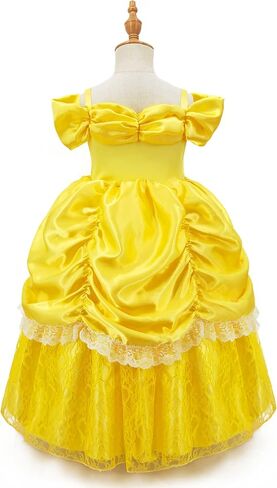 TYHTYM Princess Costumes Little Girls Dress Up Cosplay Fancy Halloween Christmas Party 2-13T in Saudi Arabia