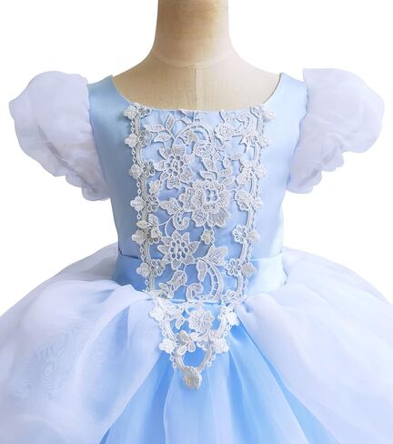 TYHTYM Princess Costumes Little Girls Dress Up Cosplay Fancy Halloween Christmas Party 2-13T in Saudi Arabia