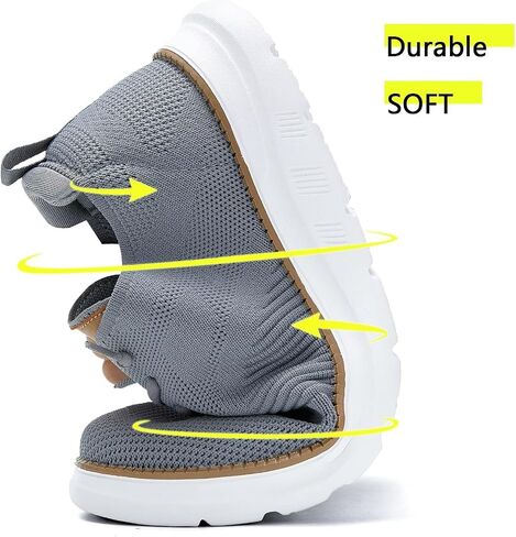 Mens Oxfords Casual Fashion Slip on Shoes Dress Business Sneakers Mesh Work Comfortable Lightweight Soft Sole in Kuwait
