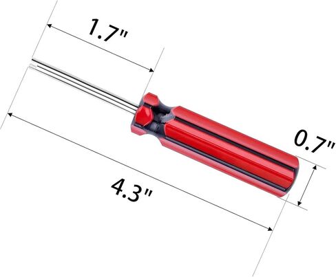 C-HORSE Valve Core Removal Tool, 10 Pack Screwdriver Valve Stem Core Remover for Automotive, Car, Motorcycle, Truck, and Bike Tire Repair, Universal Fit, Easy Grip Handle (10Pcs) in Saudi Arabia