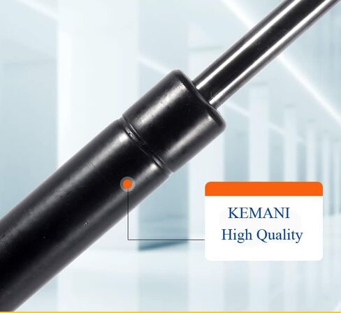 KEMANI 4404،18 بوصة 38lb/169N دعامة دعامة للصدمات D95063 دعم الرفع لشاحنة التخييم وغطاء مقطورة باب RV غطاء نافذة تونيو غطاء صندوق تخزين باب المنزل، مجموعة من 2 in Saudi Arabia