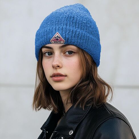 Croogo Unisex Beanies Vintage Soft Knit Hat Warm Black Beanie for Men Women Trendy Winter Caps Hip Hop Hats in Kuwait