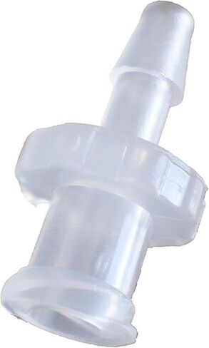 BleedZone - Male Luer Lock Connector - 1/8"" Hose Barb Fittings, PP Polypropylene Hose Luer Lock Adapter, 10x Hose Barb Adapter for Laboratory Equipment, Luer Lock Tubing, Luer Lock Fittings in Kuwait