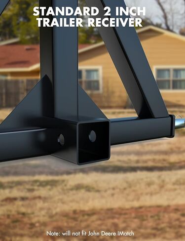 وصلة وصلة مقطورة 3 نقاط 2 بوصة للخدمة الشاقة من الفئة 1، سحب جرار متوافق مع Kubota، John Deere، BX، LM25H، Cat، WLM Tractor، NorTrac، Yanmar، Kioti in Kuwait