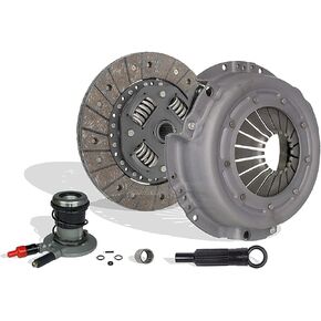 Clutch Kit And Slave Compatible With Ranger Bronco II Aerostar Custom S Sport STX XLT XL 1988-1992 2.9L 3.0L V6 GAS OHV 2.0L 2.3L L4 GAS SOHC Naturally Aspirated (07-054S)