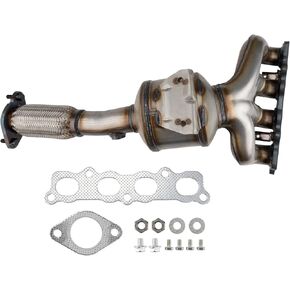 Catalytic Converter, Fit for Fiesta 2011-2019 1.6L Stainless Steel Converter Replacement, 1 PCS Catalytic Converter