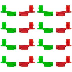 8 Pair Rod Retainer Clips, Left & Right Tail Gate Handle Assembly for 1999-2007 Chevy Silverado GMC Sierra OEM 88981030 88981031