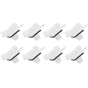 8 Pack Upper Outside Windshield Reveal Molding Clip Retainer Fit for 2007-2014 Toyota FJ Cruiser, Replace 75563-35010 7556335010