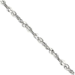 Lex & Lu Sterling Silver 1mm Twisted Serpentine Chain Necklace