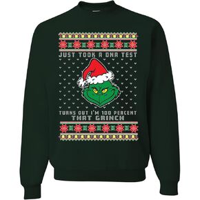wild custom apparel Buckle Up Butter Cup You Just Flipped My Switch Ugly Christmas Sweater Crewneck Sweatshirt