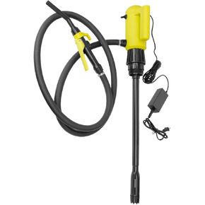 TERA PUMP Electric Chemical Resistant Drum Pump (16 Liter/Min) XL Suction Tube for 15 Gallon to 55 Gallon Drums (E100 / M100 / DEF)