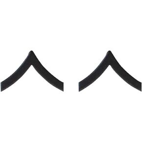 مشاة البحرية شيفرون: الدرجة الأولى الخاصة - معدن أسود، نحاس صلب in Kuwait