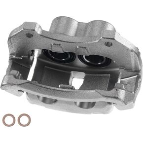 A-Premium Disc Brake Caliper Assembly with Bracket Compatible with Select Cadillac Models - CTS 2010-2014 3.0L, CTS 2008-2014 3.6L - Front Left or Roght Driver or Passenger Side