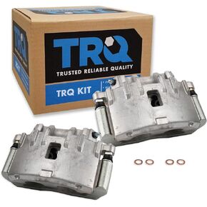 مجموعة فرجار الفرامل الأمامية TRQ متوافقة مع 2006-2007 كاديلاك CTS 2004-2009 SRX 2006-2008 STS