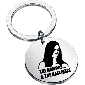 FAADBUK RHOSLC Inspired Keychain RHOSLC Merch Meredith Marks Quote The Rumors The Nastiness