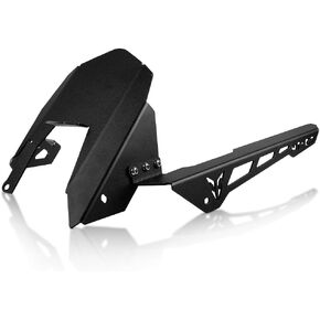 MOotorcycle Chain Guard Aluminum Compatible with MT07 FZ-07 2013-2021 Compatible with XSR 700 2015-2021 Compatible with Tracer 700 2016-2021 Compatible with Tracer 7/GT 2020-2021 Black
