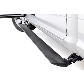 Rough Country Power Running Boards with LED Step Lights for Ram 1500, Crew Cab (2009-2018) - Dual Motor Electric Powerstep Board & Retractable Truck Steps