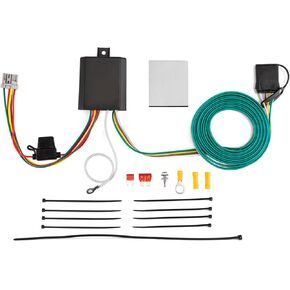 WeiSen Custom 4-Pin Trailer Wiring Harness Kit Towing Hitch Wiring Harness with Plug & Play Connector Compatible with Honda Odyssey 2005-2010 3rd Gen