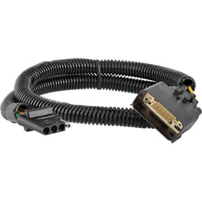 CURT 56532 Vehicle-Side Custom 4-Pin Trailer Wiring Harness, Fits Select Tesla Model Y