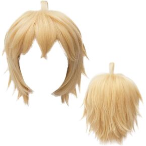 Kadiya Blonde Short Cosplay Wig Heat Resistant Synthetic Hair