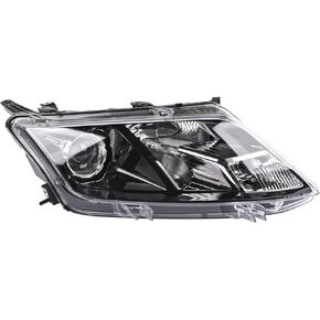 المصباح الأمامي للركاب الجانب RH الأسود لاستبدال فورد فيوجن 2010-2012 9E5Z13008A FO2503273 Dynast
