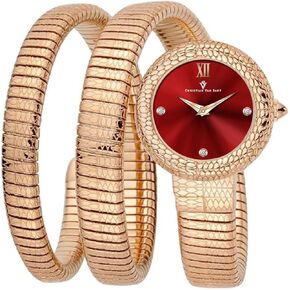 Women's Naga Red dial Watch // CV0893