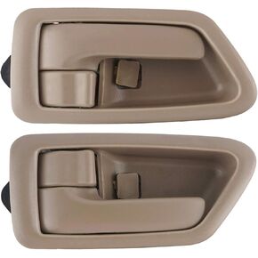 NPAUTO Inside Interior Door Handles Pair Front Rear Driver Passenger Side Replacement for 1997 1998 1999 2000 2001 Toyota Camry Gray