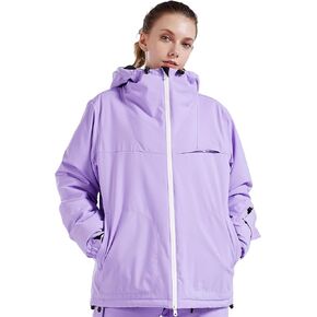 Ski Jacket Women Waterproof Winter Snow Coats With Hooded Skiing Snowboard Jacket Windproof