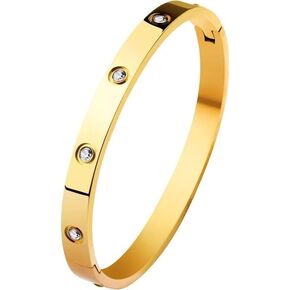14K Gold Plated Bracelet,Jewelry sets for Women,Gold Bracelets for Women non Tarnish,Bracelets for Women Trendy,Gifts for Women，Stackable Bracelets for Women