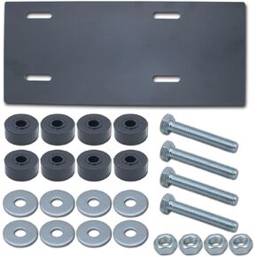 212Cc Engine Mount Plate with Bolts Compatible with Harbor Freight Predator Engine 212cc 6.5HP