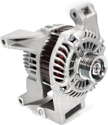 A002TJ0791 مولد كهربائي عالي الإخراج متوافق مع 2010 2011 2012 2013 Mazda 3 2.0L GAS DOHC 12V 100A CW 6-Groove Pulley استبدال # 11342N in Kuwait