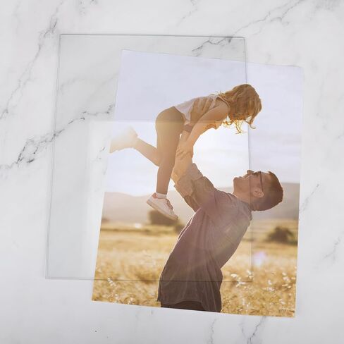 8x10 Glass Replacement Sheets for Picture Frame Set of 4, 8 by 10 Real High-Definition Glass Cover in Kuwait