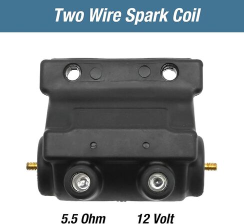 31609-65A 5.0 OHM ملف الإشعال، بديل لـ Harley-Davidson 1000 Sportster - XLCH XLH1972-1979 بديل لـ Harley-Davidson XLH 883 Hugger 1987-2003، يستبدل 31609-65A in Saudi Arabia