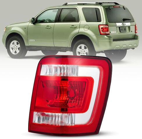 مجموعة ضوء الذيل لسيارة Ford Escape 2008-2012 الضوء الخلفي OE لاستبدال FO2801210 8L8Z13404A جانب الركاب in Kuwait