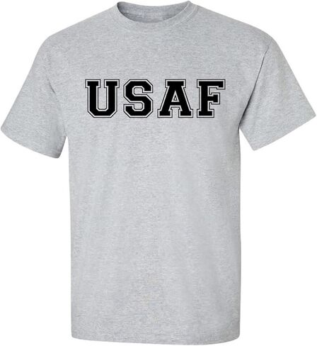 USAF Athletic Air Force Short Sleeve T-Shirt in Gray in Kuwait