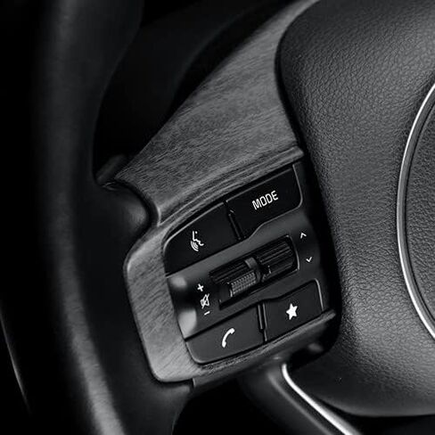 YOUTOOCAR Wood Grain Steering Wheel Cover Trim Compatible with Kia Sportage 2023-2025 Accessories in Saudi Arabia