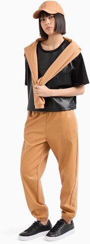 شعار Armani Exchange النسائي ذو المظهر الجلدي المنقوش in Saudi Arabia