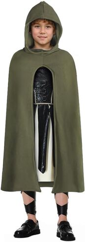 Halloween Hooded Cloak Cape Unisex Kids Cosplay Costume for Halloween Christmas Party in Saudi Arabia