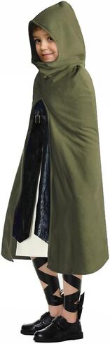 Halloween Hooded Cloak Cape Unisex Kids Cosplay Costume for Halloween Christmas Party in Saudi Arabia