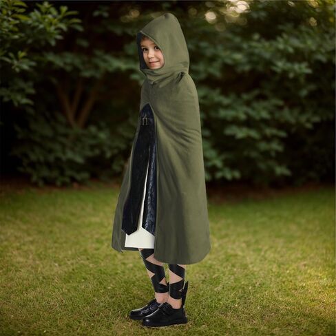 Halloween Hooded Cloak Cape Unisex Kids Cosplay Costume for Halloween Christmas Party in Saudi Arabia