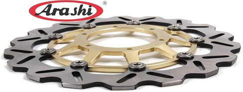 Arashi قرص فرامل الدوارات الأمامية والخلفية لهوندا CBR600RR 2003-2015 CBR1000RR 2004-2005 دراجة نارية استبدال الملحقات الذهب in Kuwait